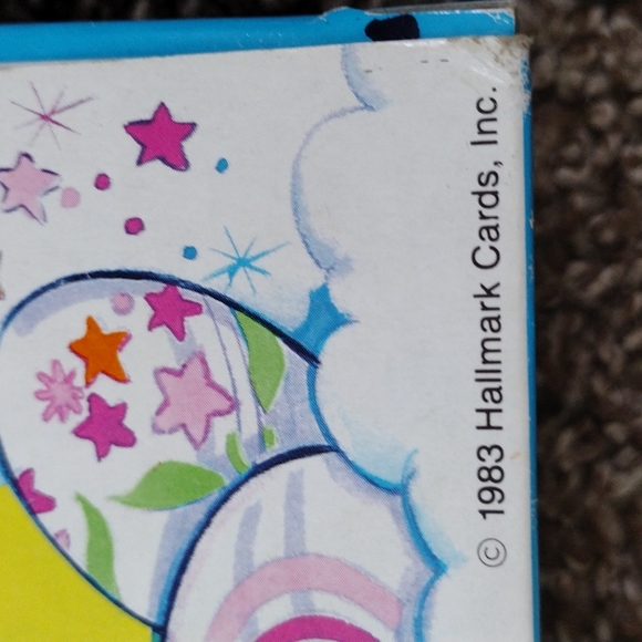 Vintage 1983 Rainbow Brite Stencil An Egg Decorating Kit - Picture 4 of 6